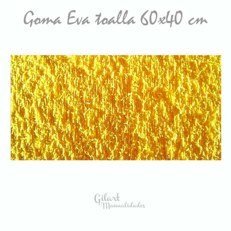 Goma Eva imitación toalla 60x40 cm