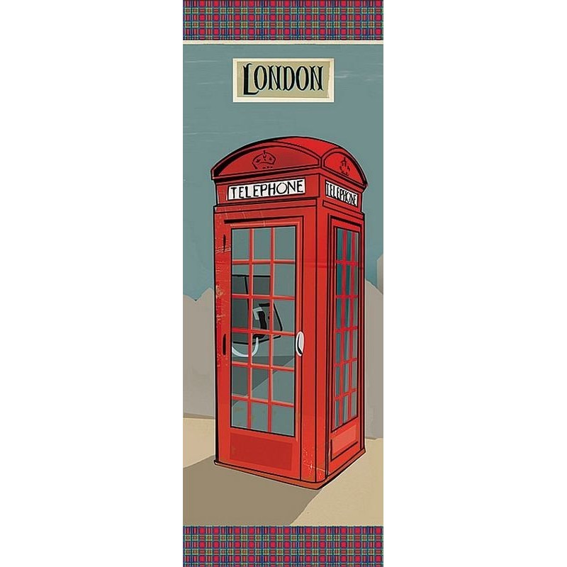 Papel de arroz Stamperia London Telefhone DFS211L 24x60