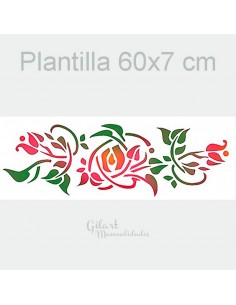 Comprar Stencil plantillas Stamperia KSE103 Rosas grandes - Gilart
