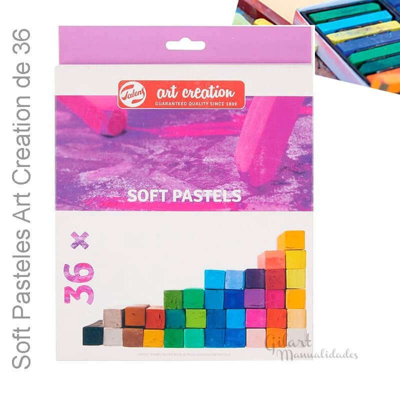 Set de pasteles suaves Talens Art Creation 36 colores vibrantes