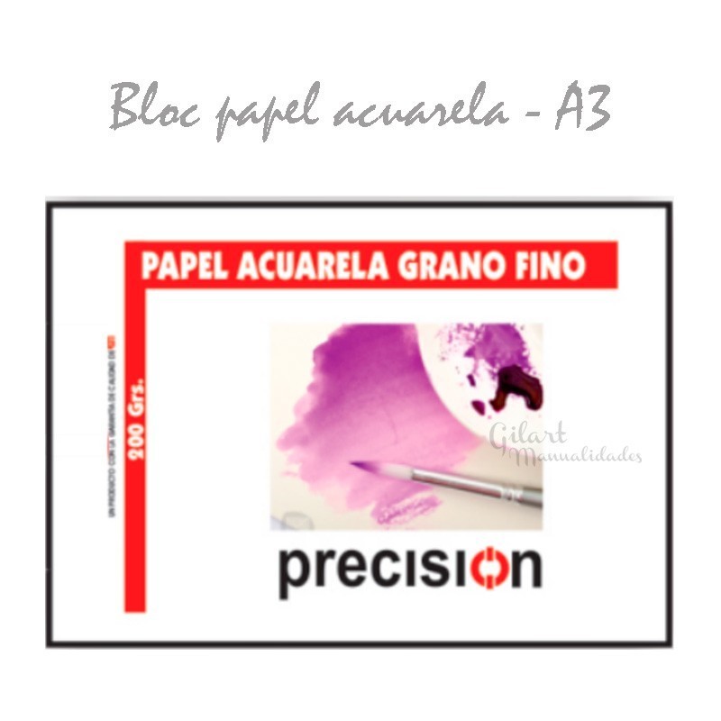 Bloc Acuarela Precision A3 200 gr 12 h