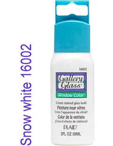 Pintura para vidrio Gallery Glass 59 ml: personaliza tus proyectos con colores duraderos y brillantes.16022 Cristal clear