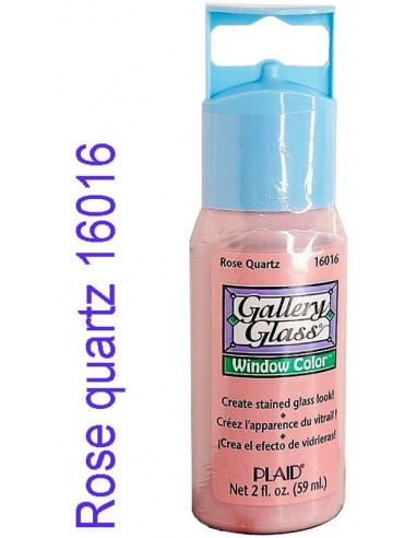 Pintura para vidrio Gallery Glass 59 ml: personaliza tus proyectos con colores duraderos y brillantes.16022 Cristal clear