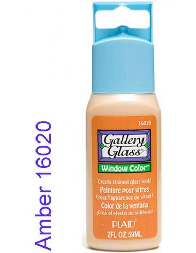 Pintura para vidrio Gallery Glass 59 ml: personaliza tus proyectos con colores duraderos y brillantes.16022 Cristal clear