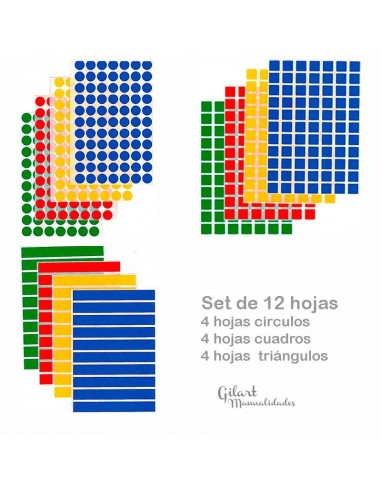 Descubre creatividad ilimitada con Apli 993 Gomets, ¡formas infinitas, diversión sin límites!