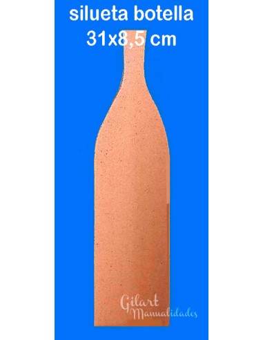 Preciosa Silueta dm botella 0673 | 310x85 mm