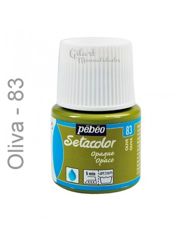 Pintura para tela Setacolor Opaque 45 ml: ideal para tus proyectos creativos.