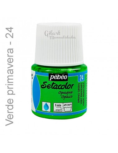 Pintura para tela Setacolor Opaque 45 ml: ideal para tus proyectos creativos.