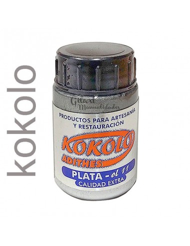 Oro líquido Kokolo Adithes 40 ml para dorar marcos y restaurar con elegancia.