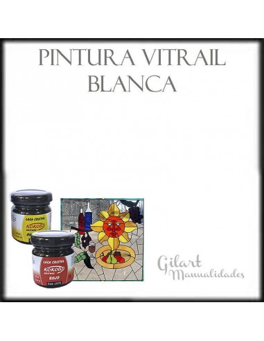 Pintura para vidrio Kokolo Adithes 40 ml, perfecta para decorar y personalizar tus proyectos. Color amarillo