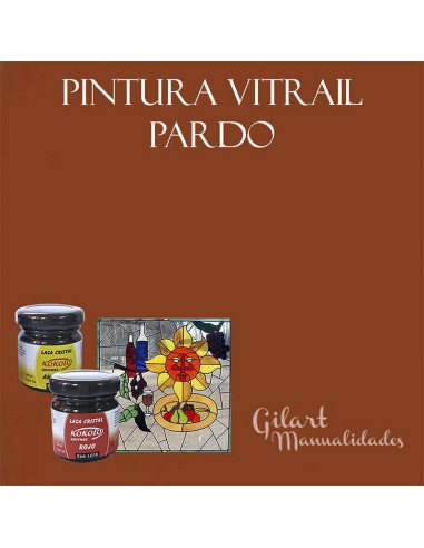 Pintura para vidrio Kokolo Adithes 40 ml, perfecta para decorar y personalizar tus proyectos. Color amarillo