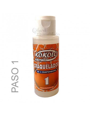 Craquelador Kokolo Paso 1: crea un efecto envejecido único con grietas artísticas.