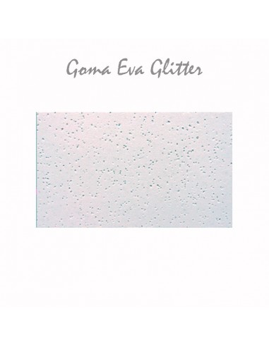 Goma Eva glitter carcoma 60x40 cm