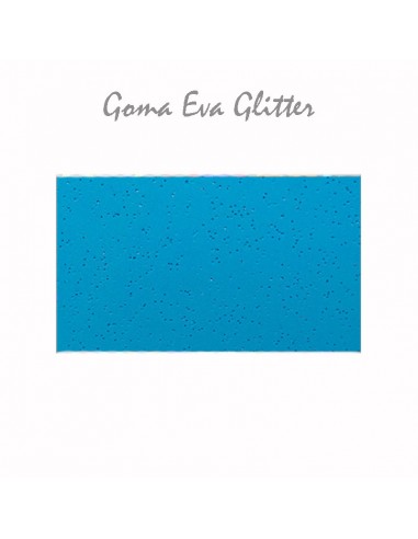 Goma Eva glitter carcoma 60x40 cm