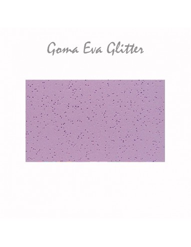 Goma Eva glitter carcoma 60x40 cm