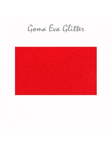 Goma Eva glitter carcoma 60x40 cm