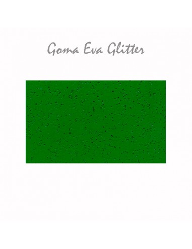 Goma Eva glitter carcoma 60x40 cm