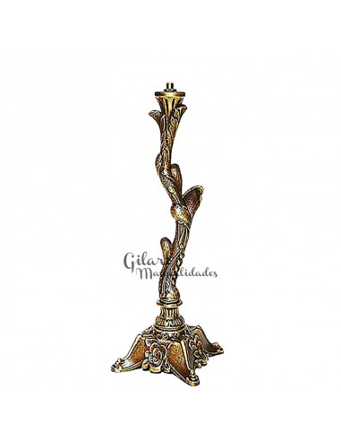 Pie de lámpara árbol tipo bronce de 31 cm, un toque elegante para tu hogar.