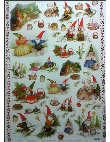 Papel decoupage calambour cal 149 50x70 cm ideal para decoupage