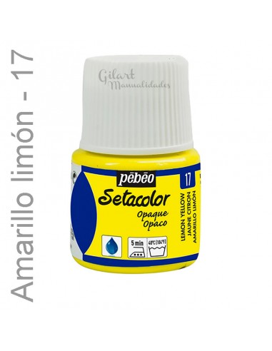 Pintura para tela Setacolor opaco 45 ml Blanco 10.