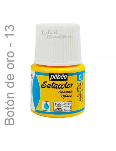 Pintura para tela Setacolor opaco 45 ml Blanco 10.