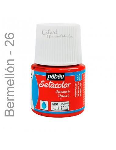 Pintura para tela Setacolor opaco 45 ml Blanco 10.