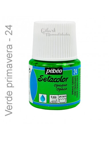 Pintura para tela Setacolor opaco 45 ml Blanco 10.