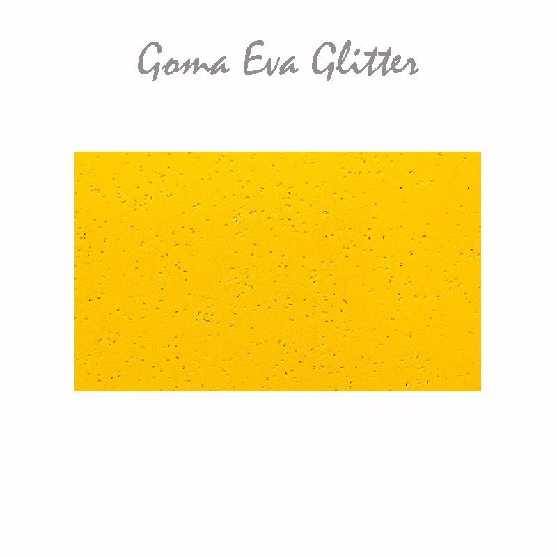 Goma Eva glitter carcoma 60x40 cm