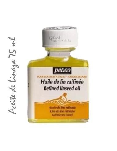 Aceite linaza 75 ml Pebeo refinado