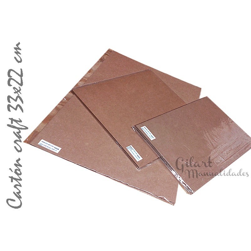 kraft papel - cartoncillo 33x23 cm 400 g