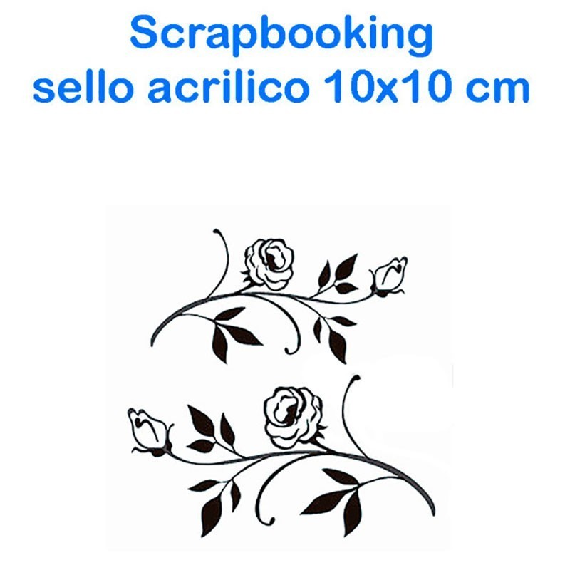 Sellos scrapbooking Stamperia wtk1132 10x10 cm