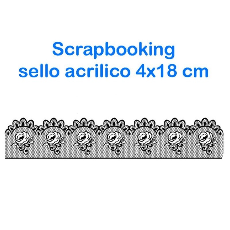 Sellos scrapbooking Stamperia wtk138 4x18 cm